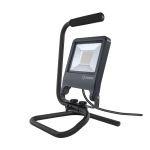 Ledvance LED Breedstraler Bouwlamp S-Stand 50W 4500lm 120D - 840 Koel Wit | IP65 - Symmetrisch