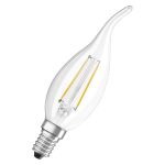 Osram Classic LED E14 Gebogen-tip candle Filament Helder 2.5W 250lm - 827 Zeer Warm Wit | Vervangt 25W
