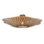 Good&Mojo Plafondlamp Madura Bamboe Bruin L | Geschikt voor 1x E27 
