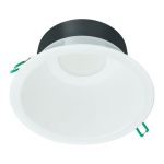 Philips LED Downlight Coreline DN142B Aluminium Wit 11W 1200lm 60D - 830 Warm Wit | Zaagmaat 155mm - IP20 - Dimbaar - Wit Reflector