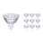 Voordeelpak 10x Philips Corepro LED Spot GU5.3 MR16 2.9W 230lm 36D - 827 Zeer Warm Wit | Vervangt 20W