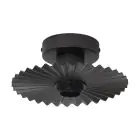 Ledvance Decor Plisse Plafond Staal Grijs | Geschikt voor E27