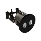 Ecolight Via Led Noodverlichting Inbouw Montage Zwart 3.4W | 1H Automatische test